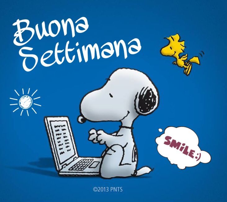 Buona Settimana da Snoopy