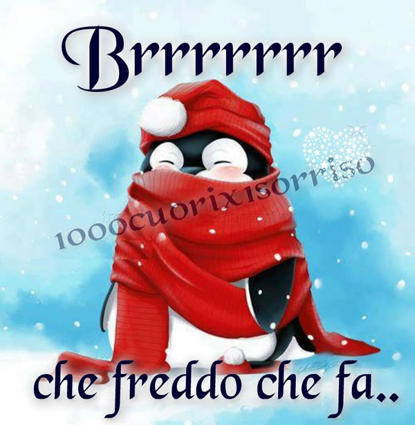 Brrr che freddo che fa...