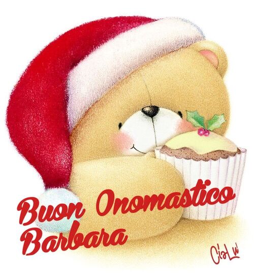 "Buon Onomastico Barbara"