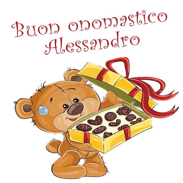 "Buon Onomastico Alessandro"