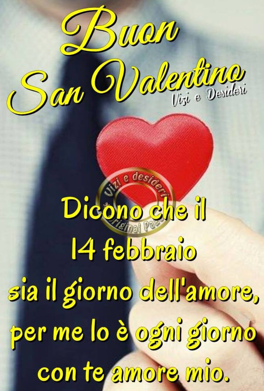 ".....dicono che il 14 Febbraio sia il giorno dell'Amore,, per me lo è ogni giorno con te amore mio."