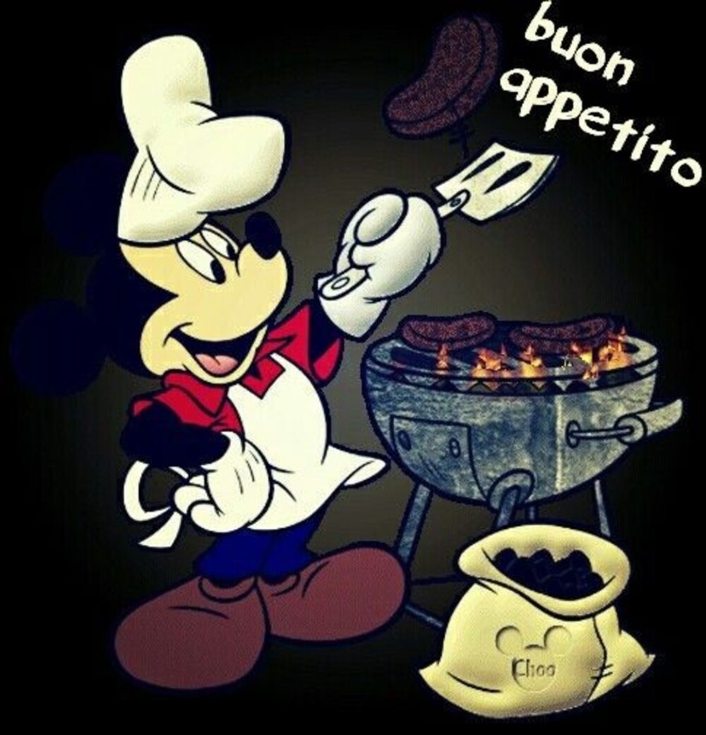 Da Topolino: "Buon Appetito"