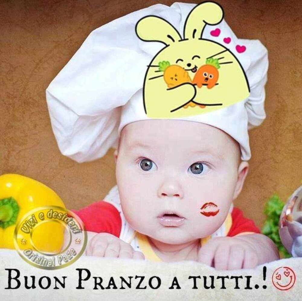 Immagini coi bambini - "Buon Pranzo a tutti!"