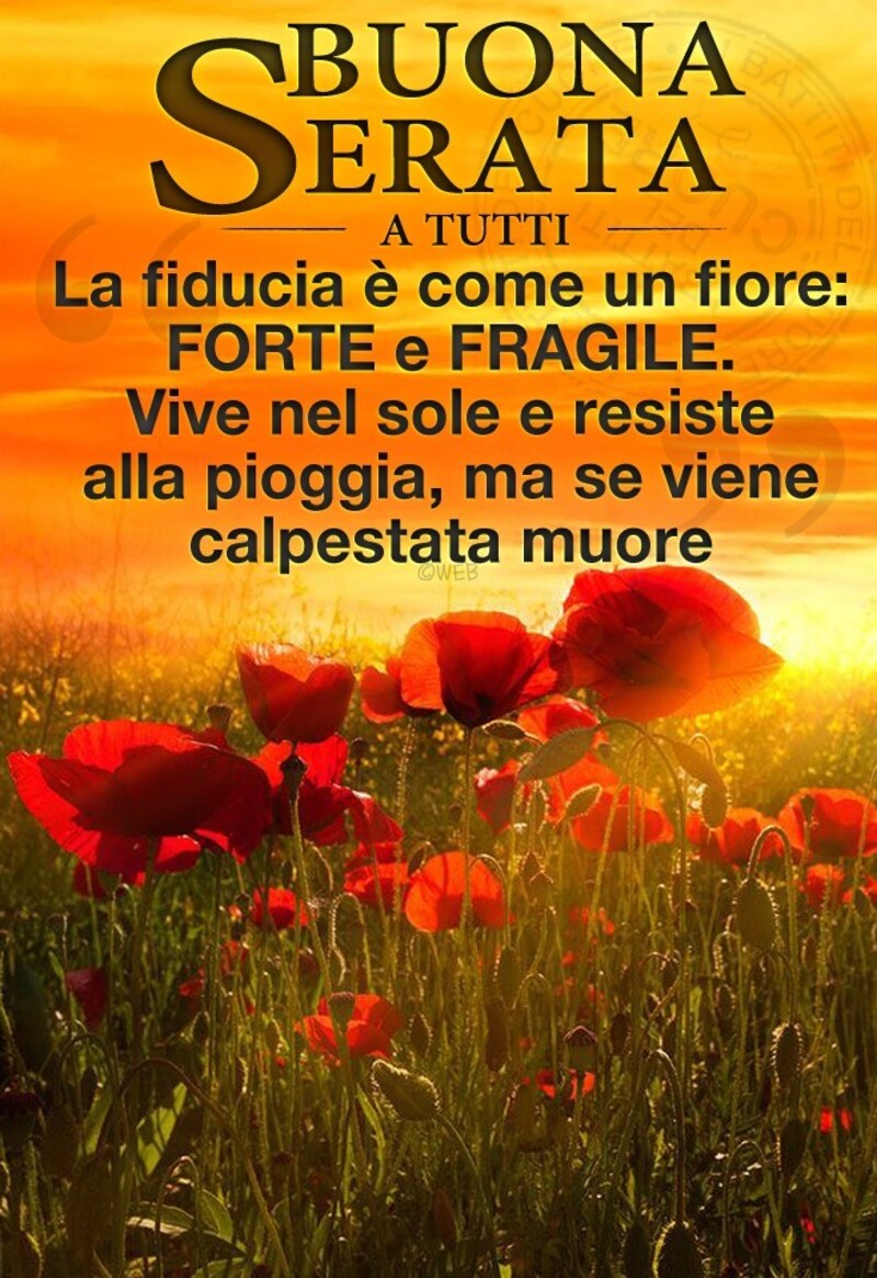 Buona Serata frasi da condividere