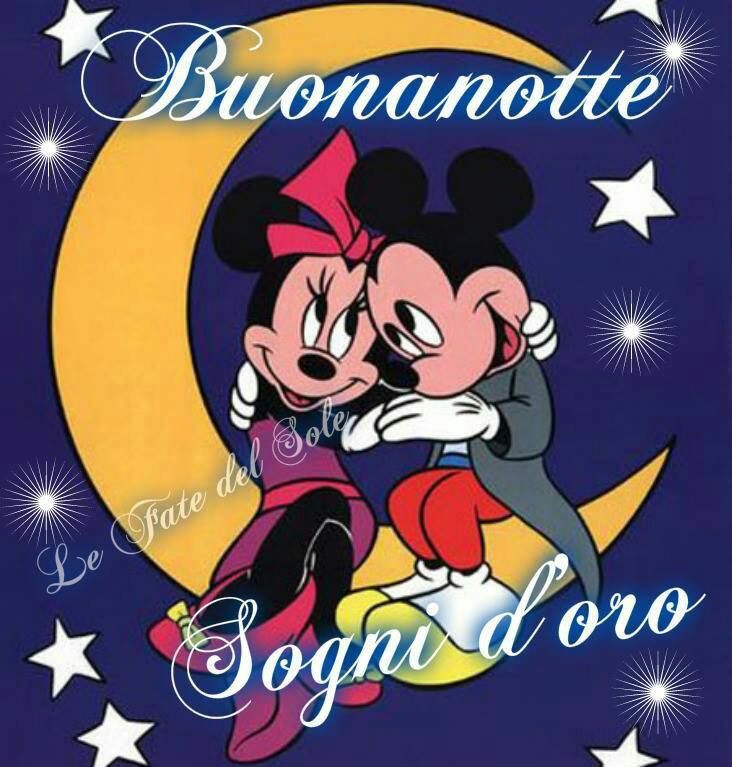 "Buonanotte Amore" - immagini Disney