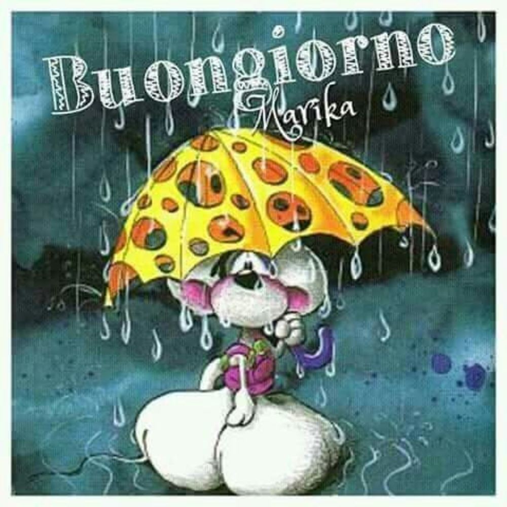 Buongiorno piove