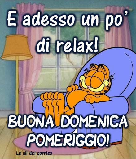 Garfield - "E adesso un pò di relax!"