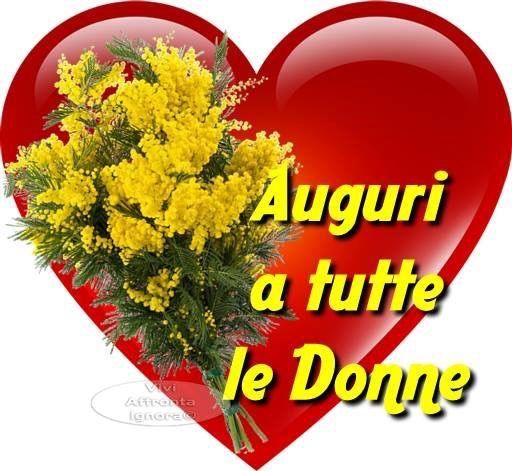 "Auguri a tutte le donne"