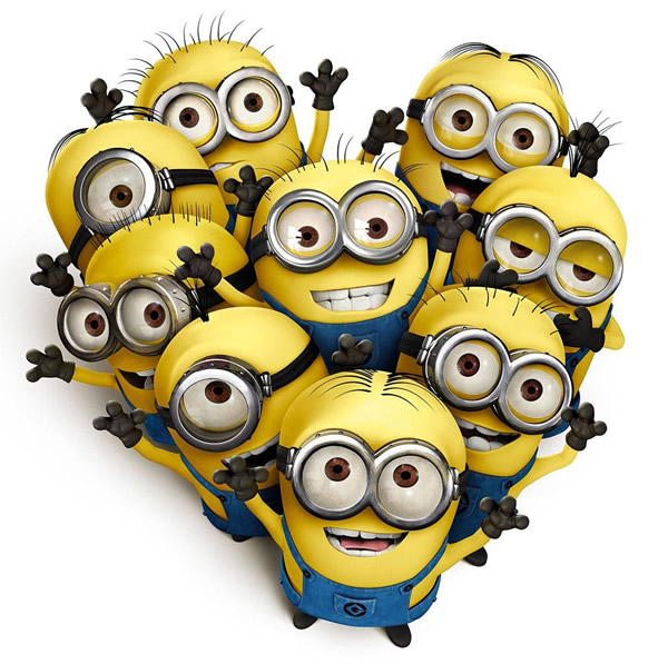 Tutti i Minions insieme- immagini belle