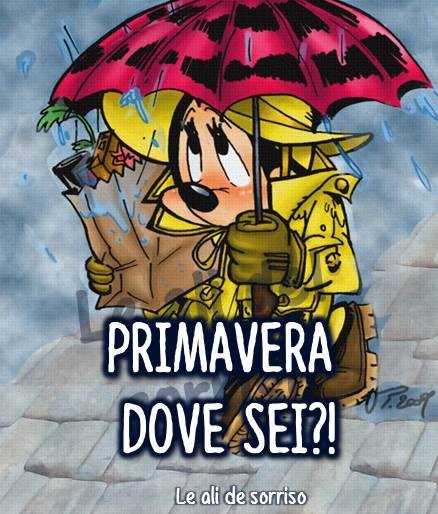 "Primavera dove sei ?!"