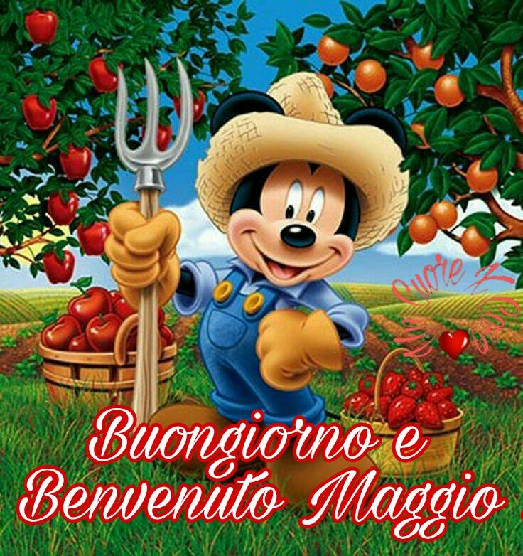 "Buongiorno e Benvenuto Maggio"