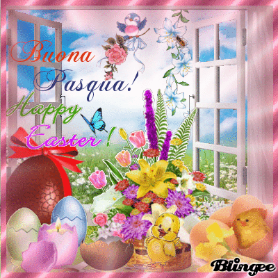 GIF Blingee - "Happy Easter!"