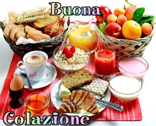 "Buongiorno, tutti a tavola!"