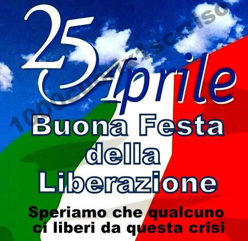 "Buon Anniversario della Liberazione d'Italia"
