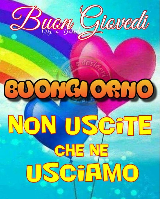 "Non uscite, che ne usciamo" - immagini di Buon Giovedì di Speranza