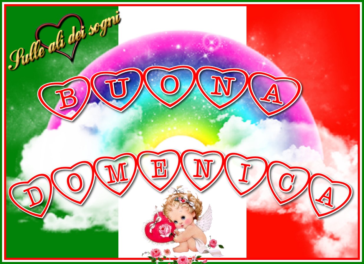 Buona Domenica arcobaleno