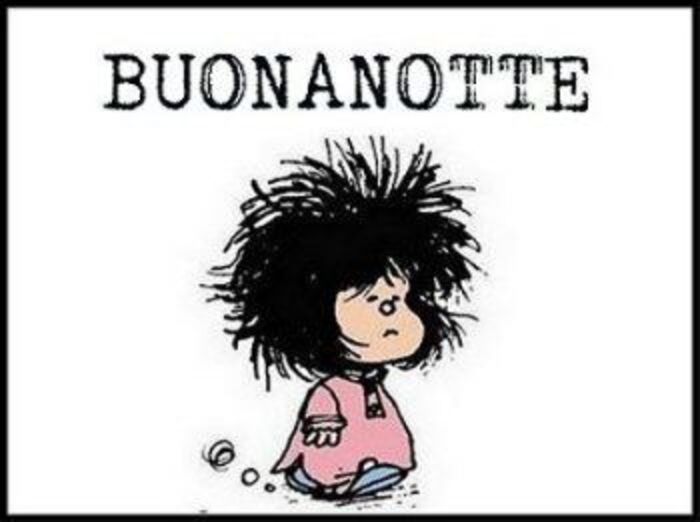 "BUONA NOTTE"