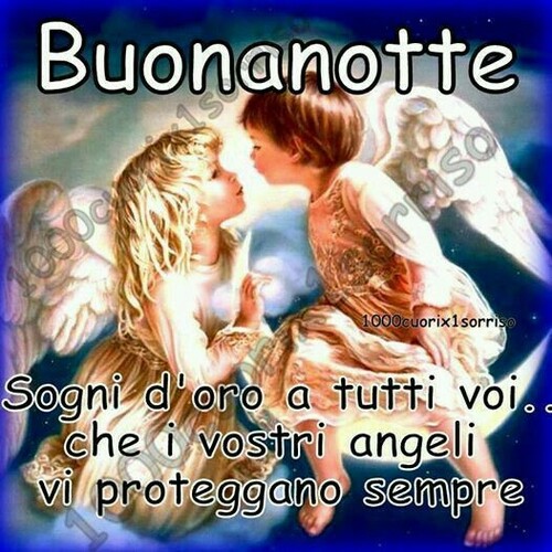 Buonanotte Con Gli Angeli Bellissime Immagini Bgiorno It