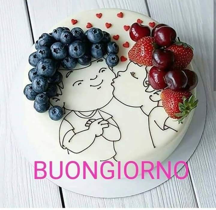 Buongiorno con il bacio