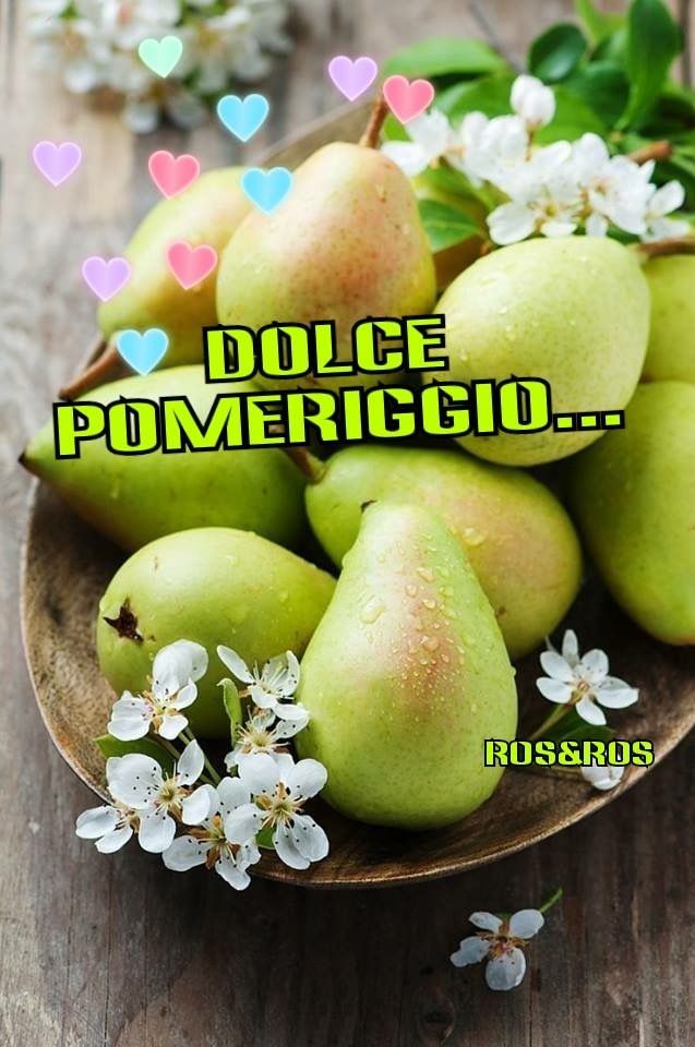 "DOLCE POMERIGGIO..."