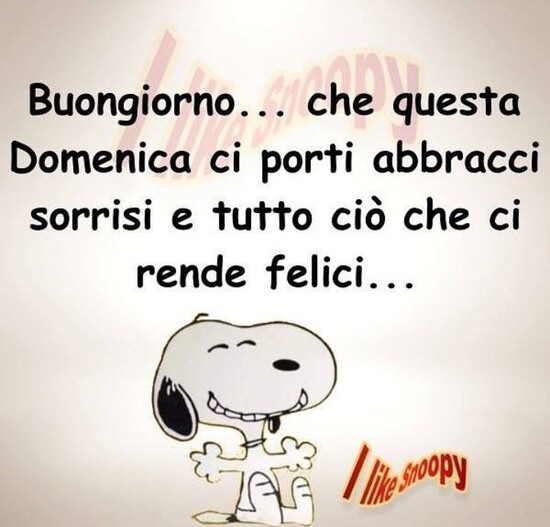 Buona Domenica Con Snoopy Le Migliori Vignette Bgiorno It