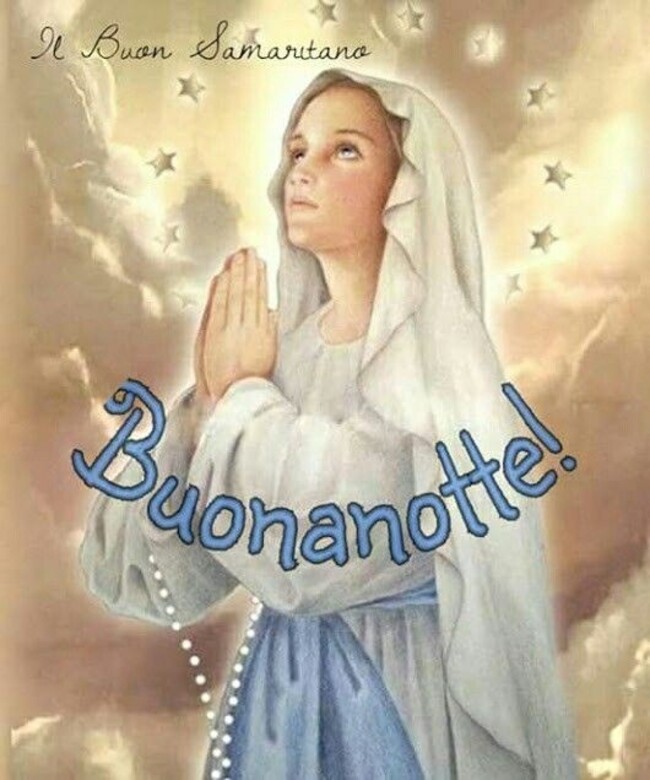 Buonanotte con la Madonna