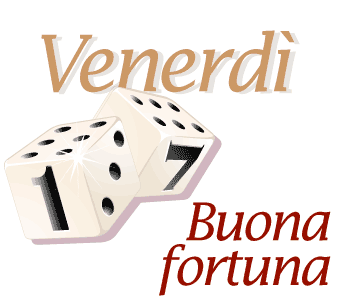 GIF - "Buona Fortuna Venerdì 17"