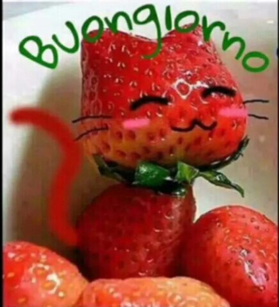 Immagini di Buongiorno con la frutta