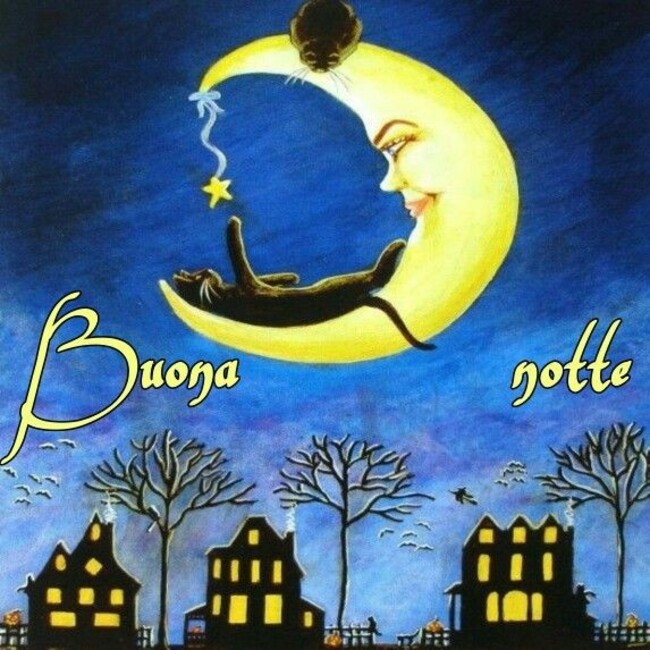 BUONA NOTTE, ...e sogni d'oro - Pagina 20 Immagini-Buonanotte-con-la-Luna-1