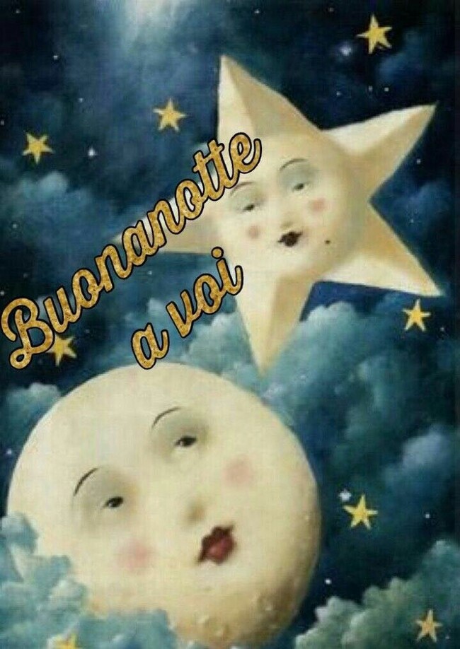 Bellissime immagini per Facebook - "Buonanotte a voi"