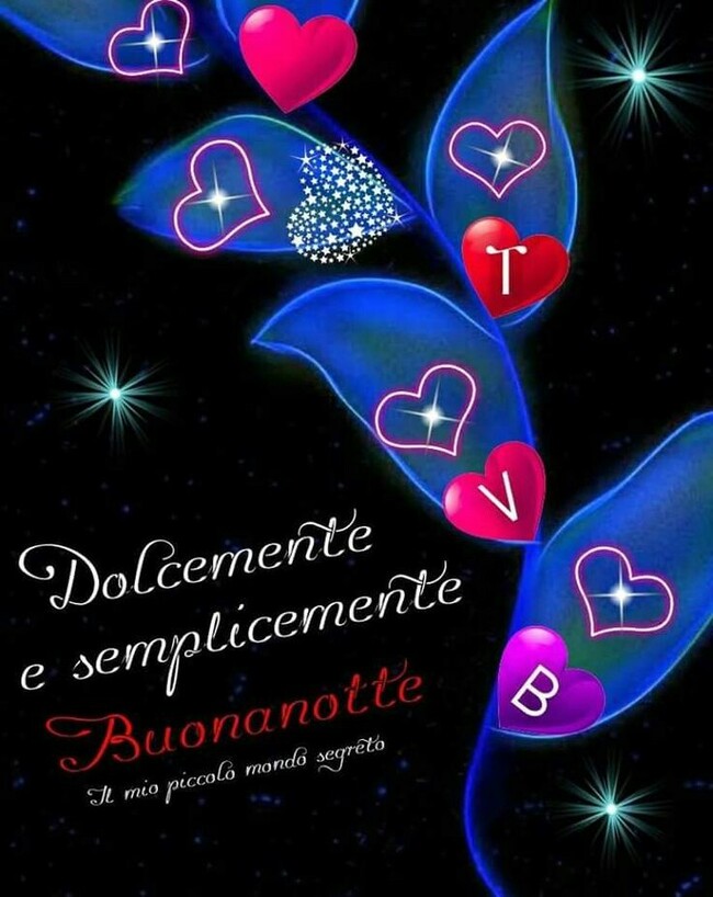 "Dolcemente e Semplicemente Buona Notte"