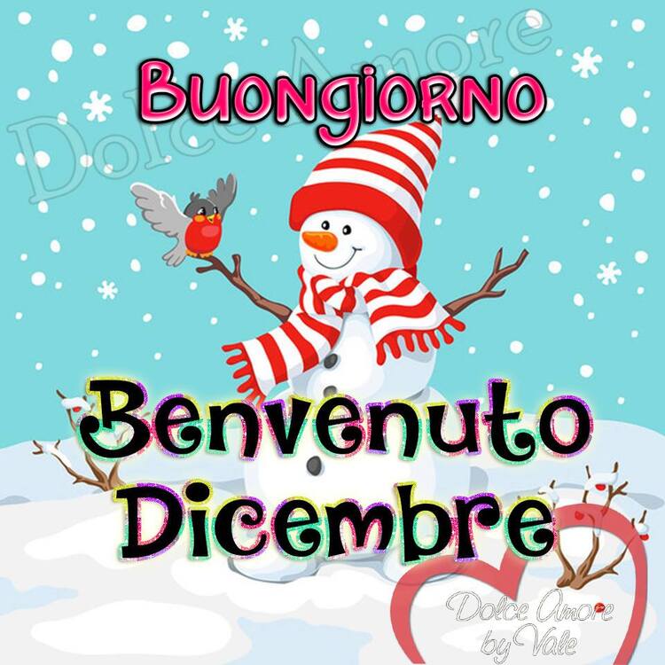 "Buongiorno e Buon 1° Dicembre"