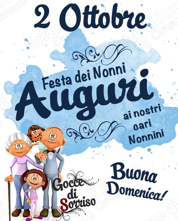 "Buona Festa dei Nonni..... Tanti Auguri !"