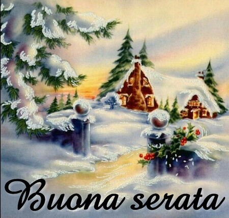 Buona Serata immagini di Natale