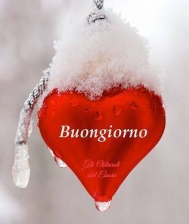 Buongiorno con la neve