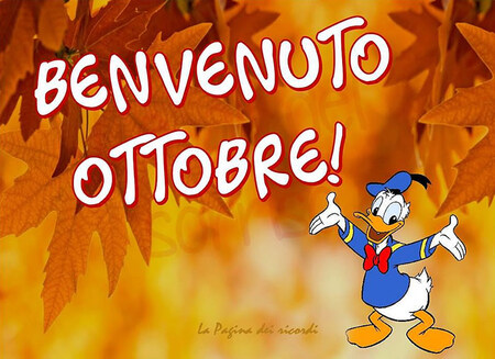 Buongiorno Ottobre da Paperino