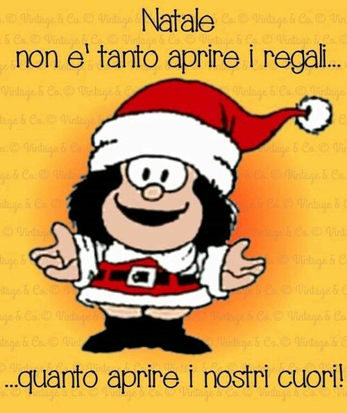 "Natale non è tanto aprire i regali... Quanto aprire i nostri Cuori!"