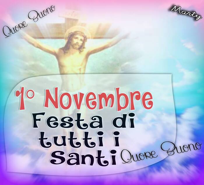 "Festa di Tutti i Santi 1° Novembre"