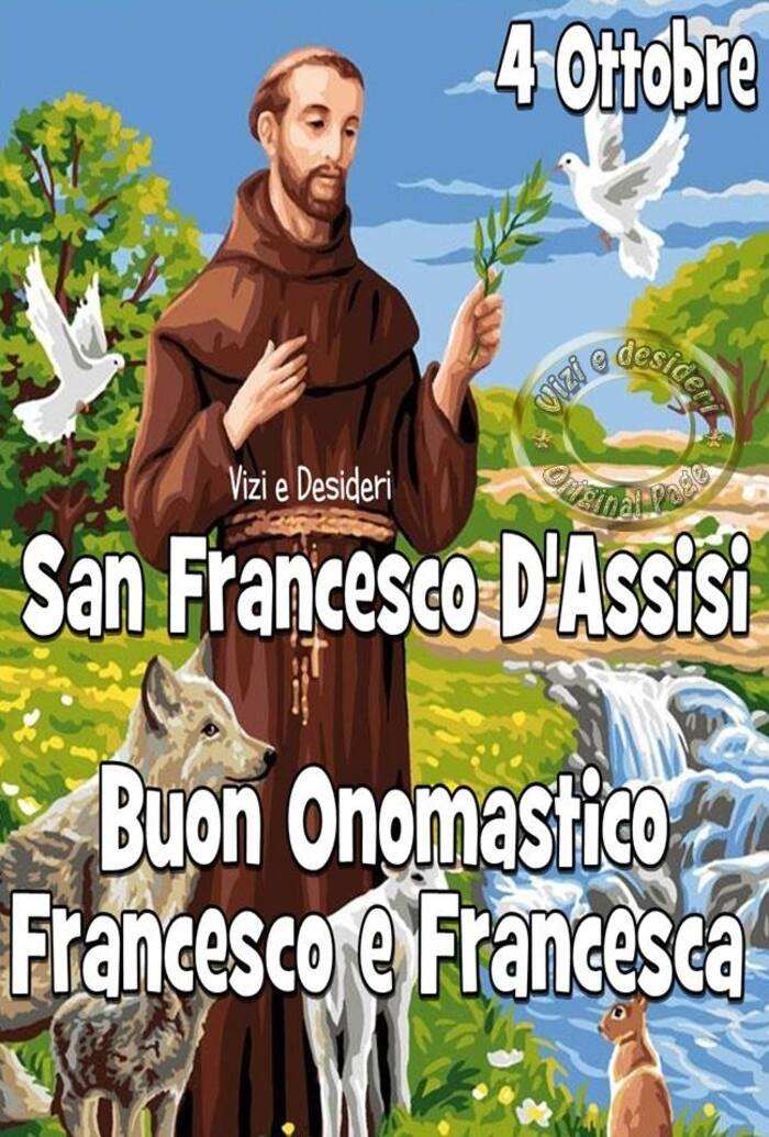 Buongiorno San Francesco d'Assisi