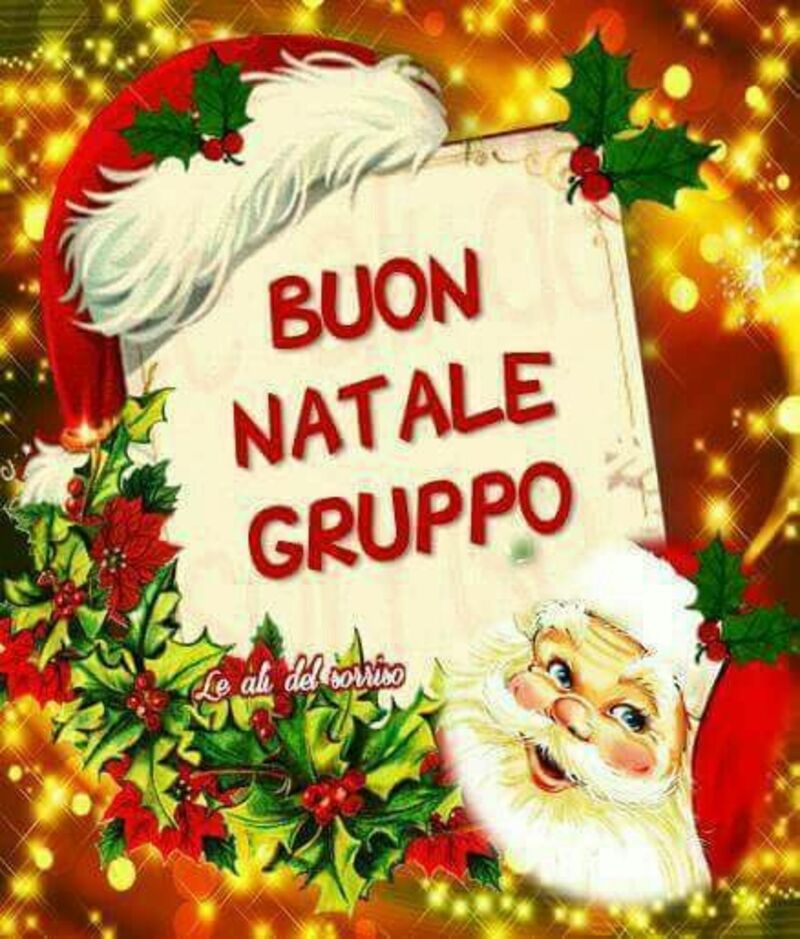 "Buon Natale Gruppo"