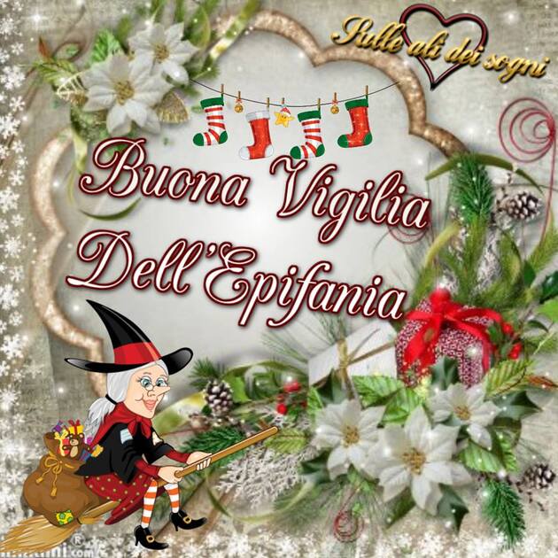 Cartoline di auguri gratis - "Buona Vigilia dell'Epifania"