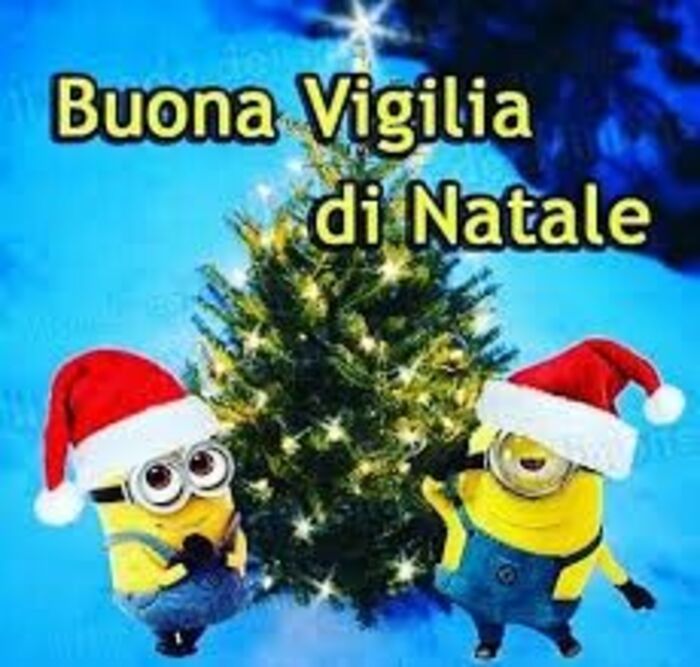 Buon 24 Dicembre dai Minions