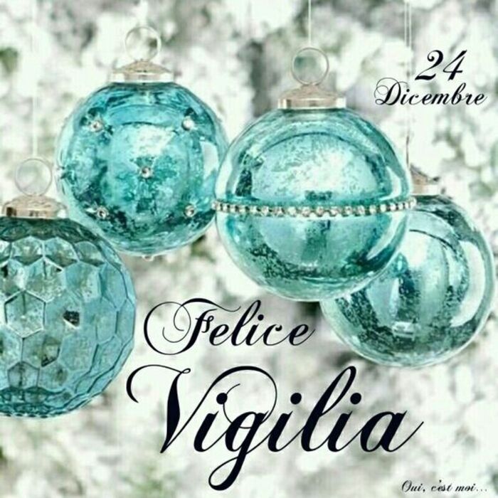 "24 Dicembre Felice Vigilia"