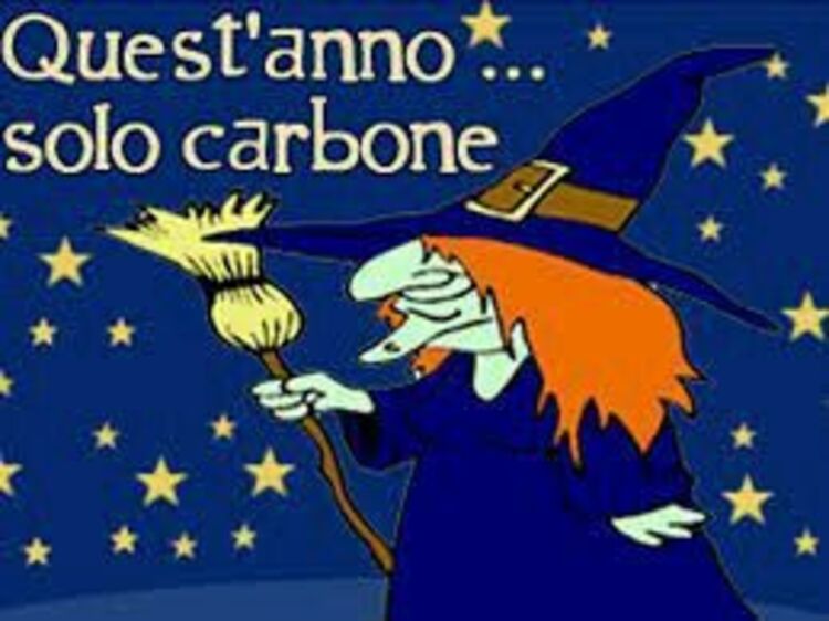 "Quest'anno solo carbone..." - immagini da ridere