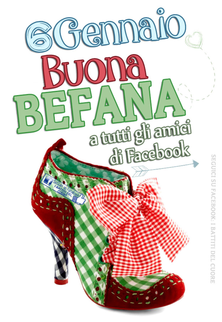 "6 Gennaio, Buona Befana a tutti gli amici di Facebook"