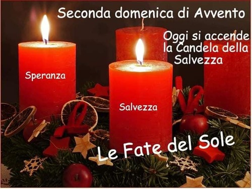 "Oggi si accende la candela della Salvezza. Seconda Domenica di Avvento"