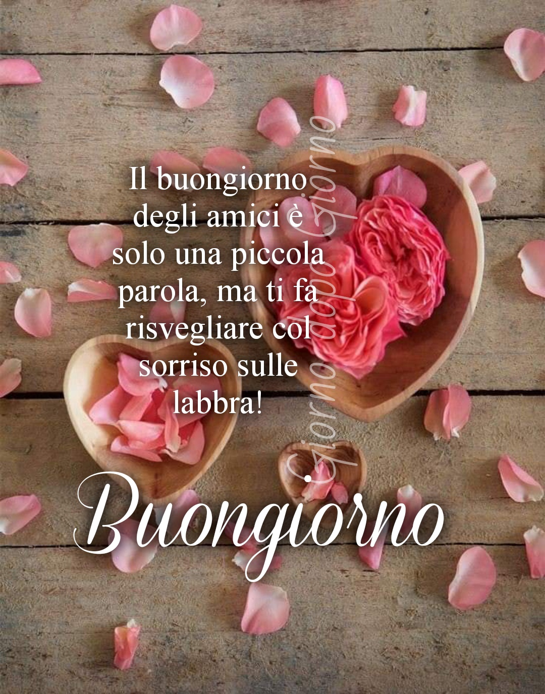 Il buongiorno degli amici è solo una piccola parola, ma ti fa risvegliare col sorriso sulle labbra! Buongiorno