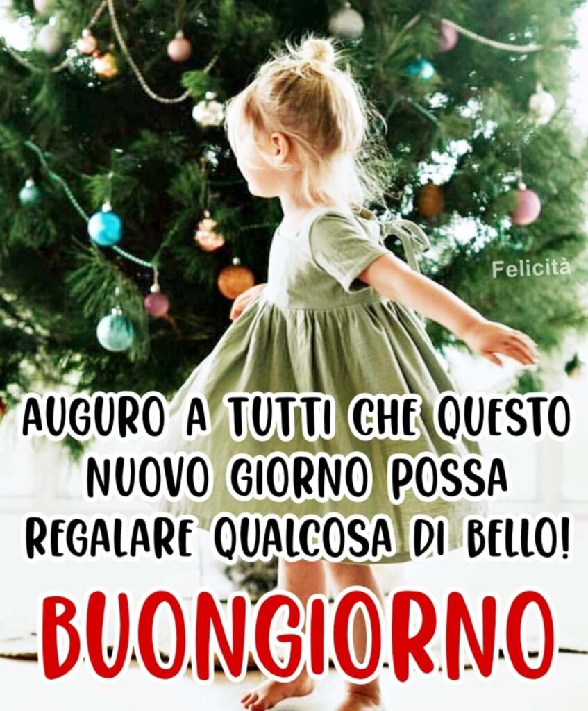 buongiorno albero di natale