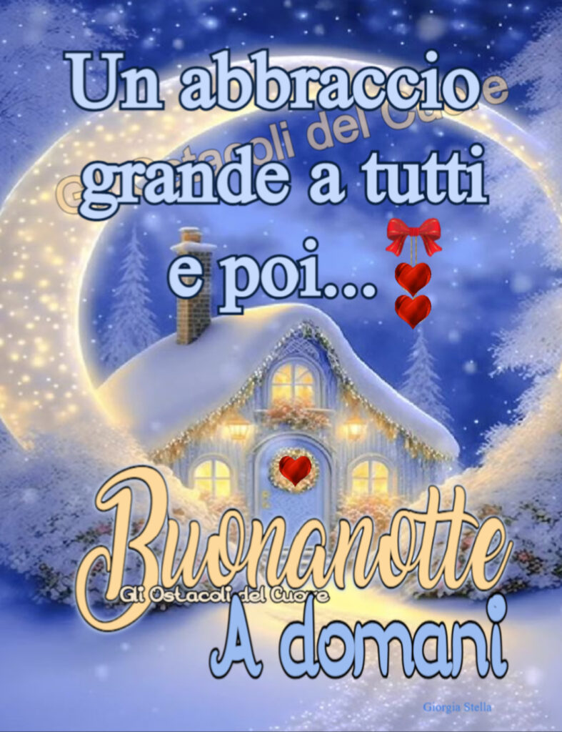 buonanotte neve